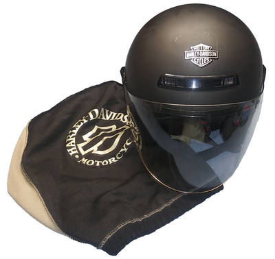 Harley-Davidson Motorcycle Helmet Jet Flat Black Size M 98011-01V