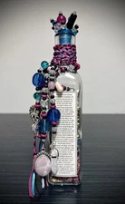 Youth & Beauty Magick Witches' Spell Bottle Handmade, Witchcraft, Wicca, Hoodoo