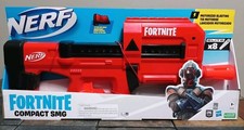 New Hasbro NERF x Fortnite Compact SMG Motorized Dart Blaster 8 Elite Darts  
