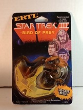 Vtg. 1984 Ertl Star Trek III Klingon Bird Of Prey 1:650 Diecast SEALED ON CARD