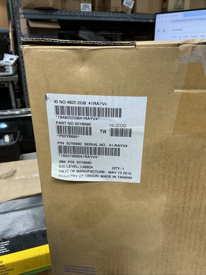 NEW IBM TOUCH SREEN MONITOR DISPLAY PT# 50Y6690 FREE SHIPPING  - Image 3 of 4