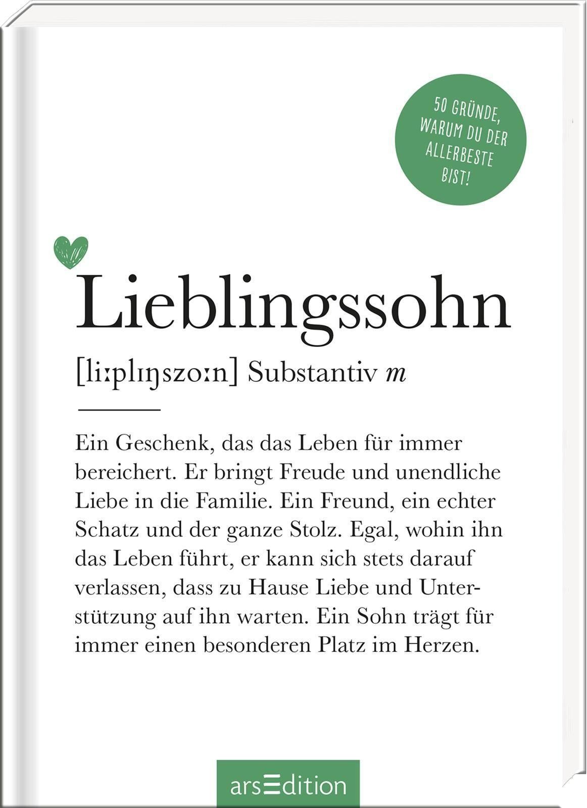 Lieblingssohn (Substantiv, m) - gebunden - Bild 2