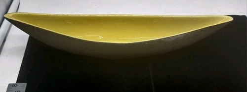 Vintage McCoy Pottery Yellow Planter Vase