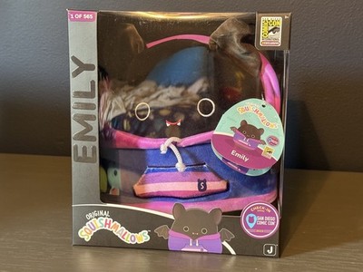 SDCC 2023 Exclusive Jazwares Check-in Series Emily The Bat Squishmallow LE 565