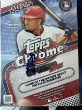 2025 TOPPS CHROME UPDATE SERIES BASEBALL BLASTER BOX BLOWOUT CARDS