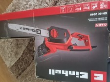Einhell GH-EC 2040 2000W Tooless Electric Chainsaw With Oregon Bar - Black/Red