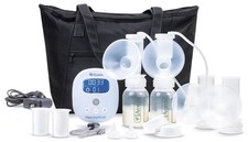 Ameda Mya Joy Double Electric Breast Pump New With Bag Open Box Closed System