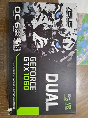 ASUS GeForce GTX 1060 6GB GDDR5 Graphics Card (DUAL-GTX1060-O6G)