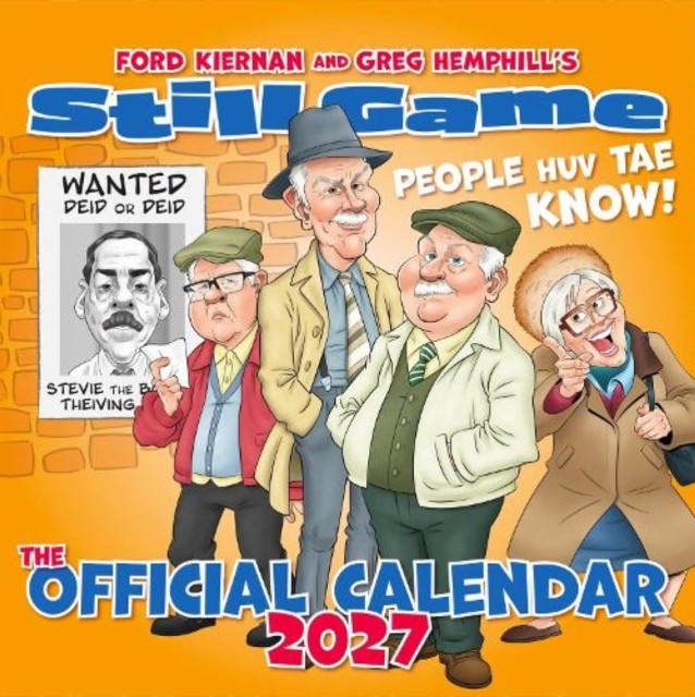 Still Game Calendar 2027, Wall Calendars, Month To View, Entertainment, Gift - Image 7