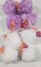 Pop.arazzi Delicate Bath Pouf Loofah Body Exfoliating Shower Scrubber - Lot of 8