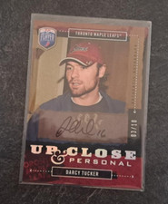 2006-07 BAP Up Close and Personal Darcy Tucker AUTOGRAPH 3/10 WOW!!!!!