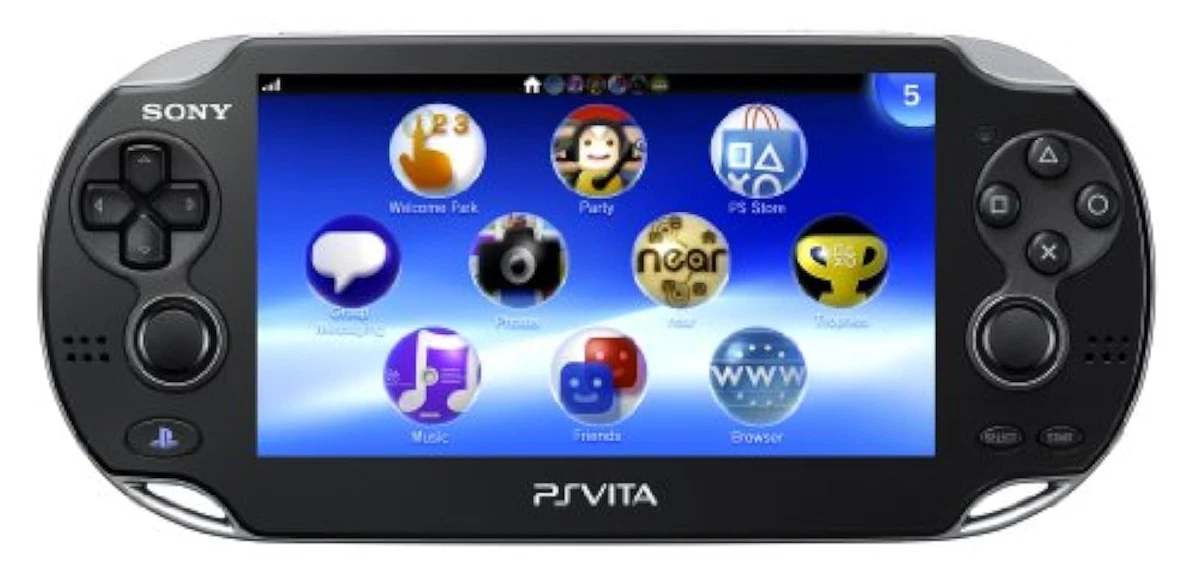 プレーステーションヴィータ Sony PlayStation Vita NTSC-U/C Black Video Game Consoles for sale