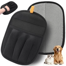 AUBELL Pet Hair Removal Glove for Dogs & Cats,2025 Upgrade Five-Finger Electr...