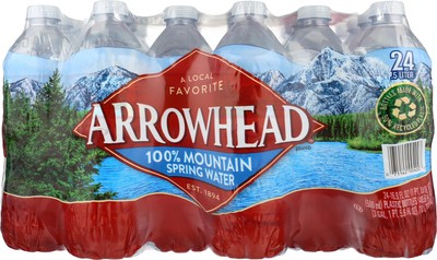 Water Spring 500 Milliliter, 16.91 Fl Oz (Pack of 24)