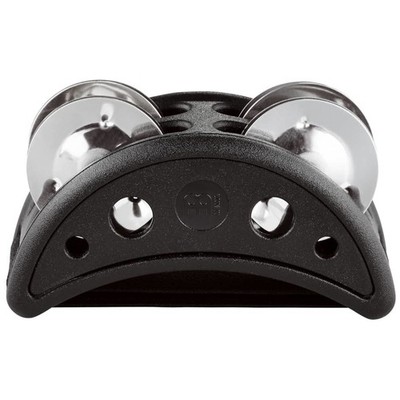 Meinl Percussion CFJS2S-BK - Compact Foot Tambourine