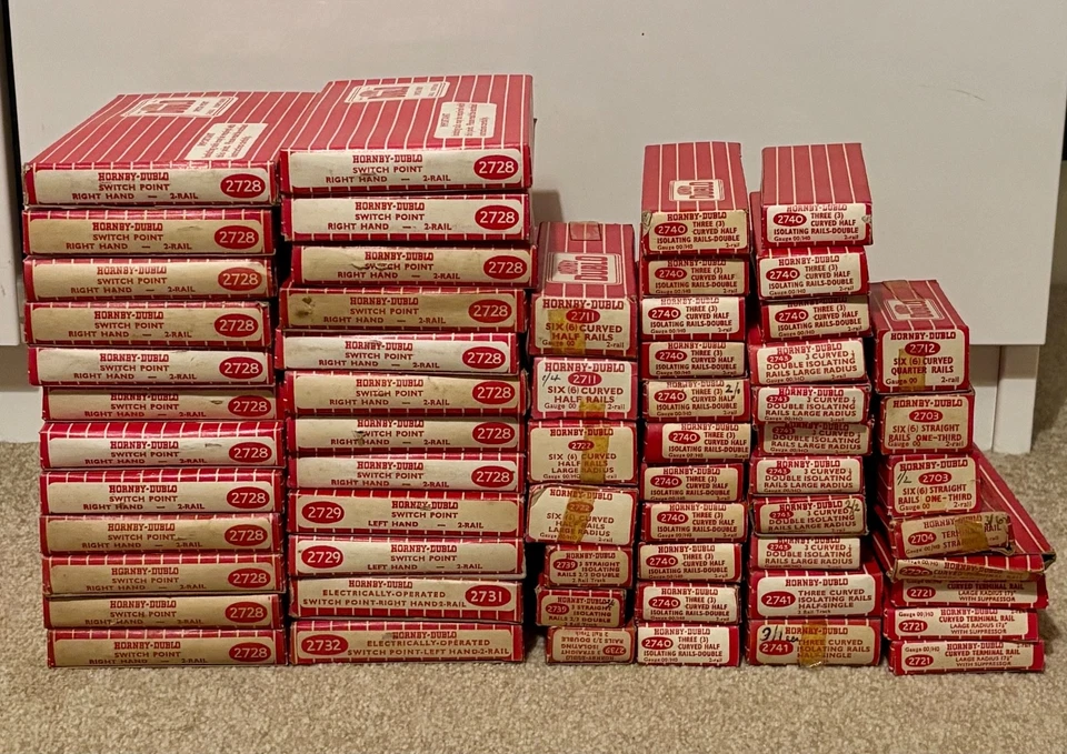 Hornby Dublo Track Collection Boxed New Unused DISCOUNTS AVAILABLE