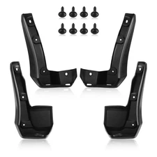 4PC Front & Rear Mud Flaps Splash Guards for 2016-2019 Honda Civic Sedan