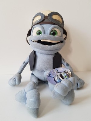 Crazy Frog Plüschtier Frosch Stofftier Kuscheltier ca. 30 cm