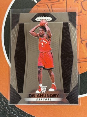 2017-18 Panini Prizm #38 OG Anunoby Rookie Card Raptors/Knicks