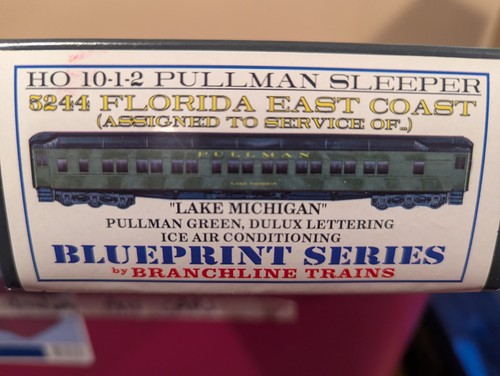 HO Scale Branchline Trains 5244 Florida East Coast Passenger Car Kit | Zustand: New