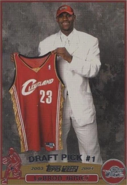 Topps LeBron James Basketball 2003-04 Season Sports Trading Cards