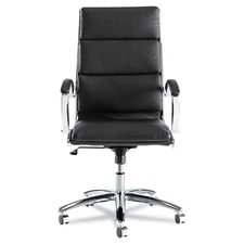 Alera NR4119 Neratoli Series High-Back Slim Profile Faux Leather Chair New