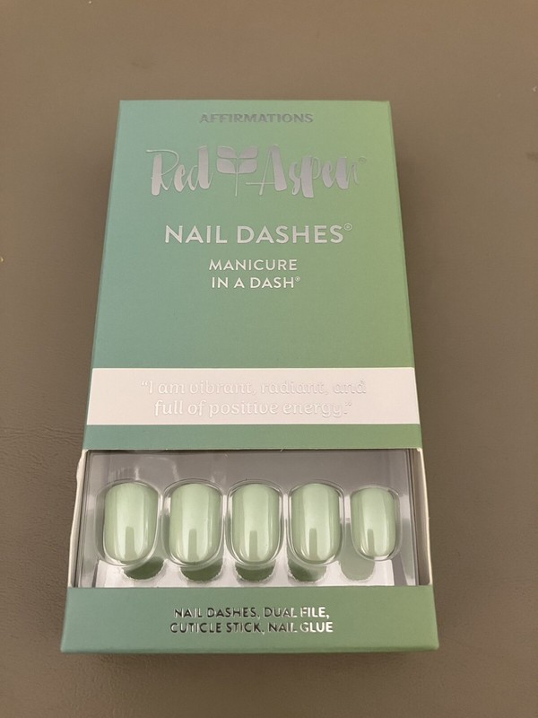 Red Aspen Nails Short Square - Lolli is Vibrant
