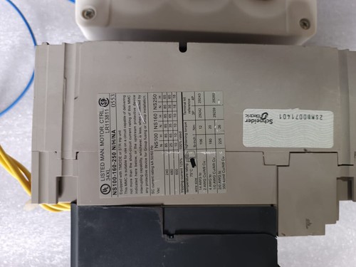 MERLIN GERIN COMPACT NS250 H MOTORIZED MCCB 250AMP 3POLE MOTORIESD MCCB 250A - Picture 2 of 10