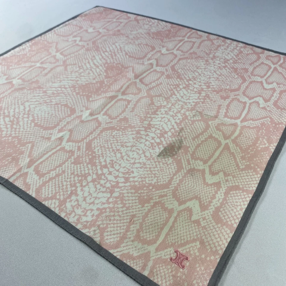 Vintage Celine Handkerchief Neckerchief Bandana Pocket Square - Image 2 of 4