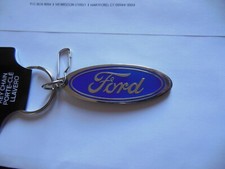 FORD    Logo    Keychain  POLISHED METAL  Free Shipping 