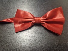 Einfarbig Fliege Dunkel Maroon #29 Smoking Anzug Hochzeit Fest