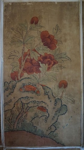 Very Fine Korean 19th Century Joseon Dynasty MinHwa MoRanDo 6 Panels - Bild 7 von 12