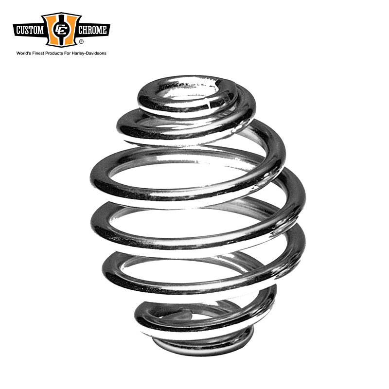Chrome 2 3/4" 2.75" Seat Spring Fit For Harley Motorcycle Solo Seat New