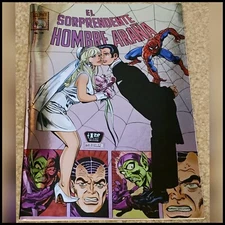1 Rare Sorprendente Hombre Araña 128 MX FOIL Jose Luis Duran Spider-Man 1973 21