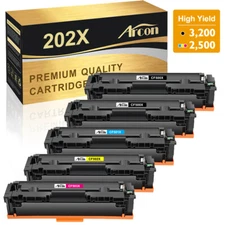 CF500A CF500X Toner Compatible With HP 202A Color LaserJet Pro MFP M281fdw Lot