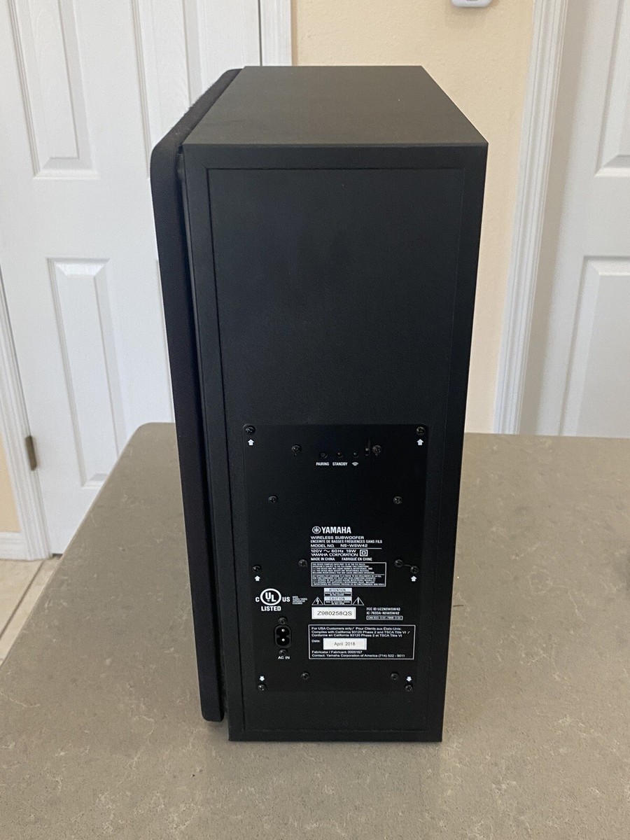 Yamaha Wireless Subwoofer model: NS-WSW42 | Bluetooth | 1 Yamaha Wireless Subwoofer model: NS-WSW42 | Bluetooth | 1