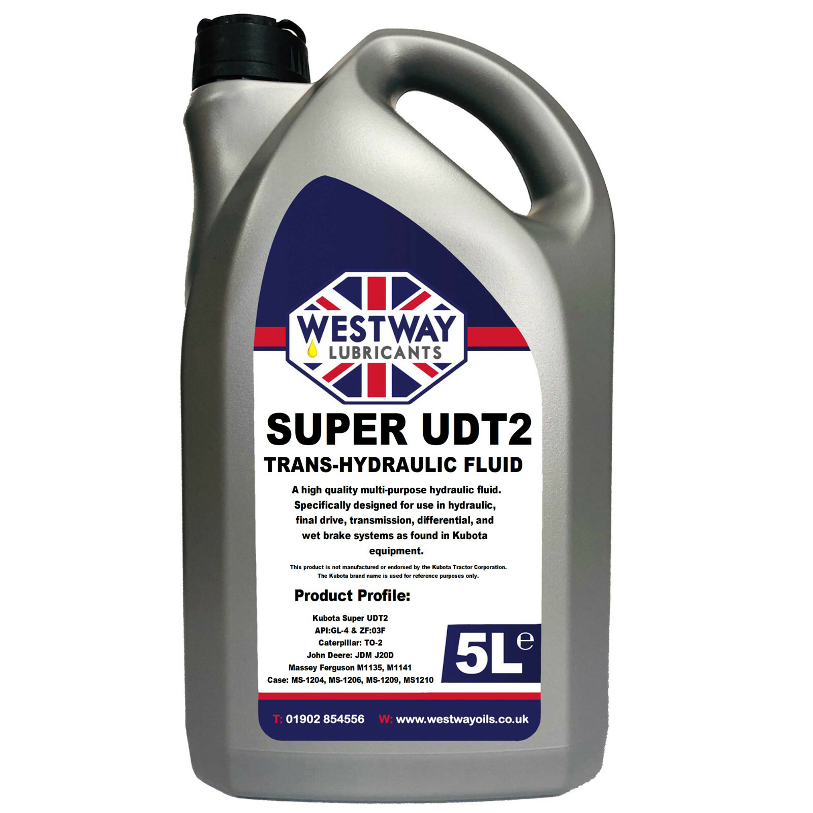 UDT2 TransHydraulic Fluid for Kubota 5L John Deer J20D 5L SUDT2 eBay
