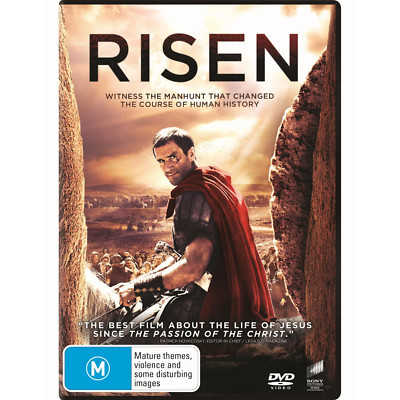 Risen DVD (2016) Region 2 4 5 Brand New Sealed