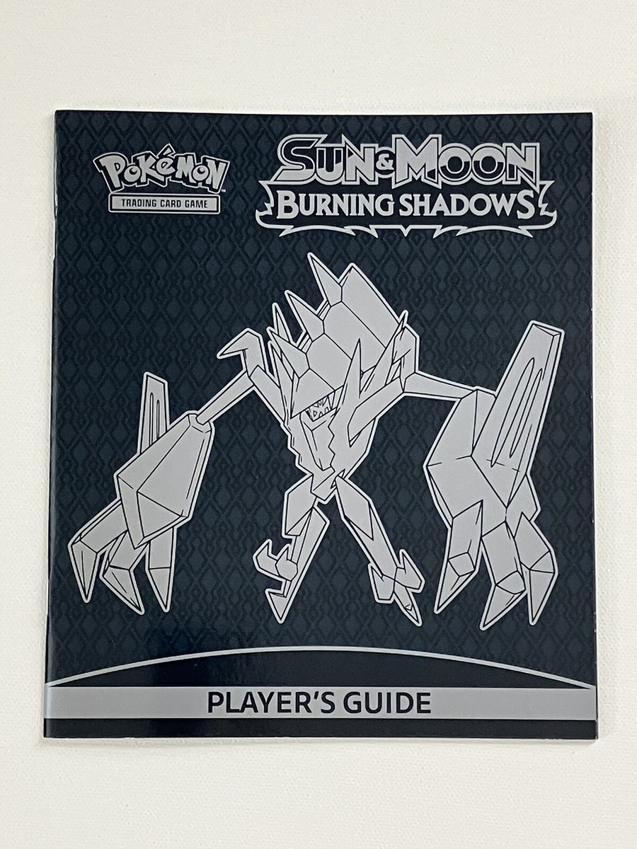 Pokemon TCG Sun & Moon: Burning Shadows Elite Trainer Box Players Guide Book Pokemon TCG Sun & Moon: Burning Shadows Elite Trainer Box Players Guide Book