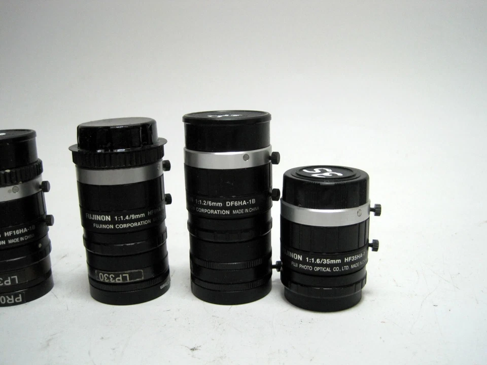 Lote de 6 - Montaje Fujinon C HF12.5HA-1B DF6HA HF35HA HF16HA Foto 4 de 4