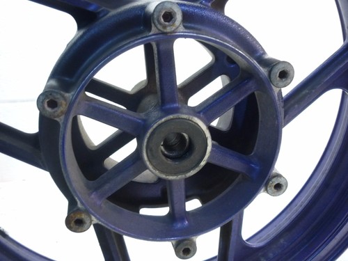 KAWASAKI 88-97 ZX600C ZX 600 C ZX600R NINJA FRONT RIM WHEEL 16X2.50 F-1205 OEM - Picture 5 of 12