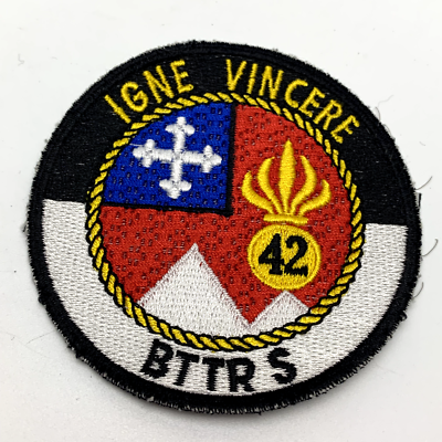 Switzerland Swiss Military Patch IGNE VINCERE BTTR S 42