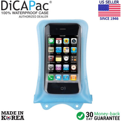 DicaPac WP-i10 Waterproof Case for iPhone 2G, 3G, 3Gs, 4, 4S, 5S (Blue)