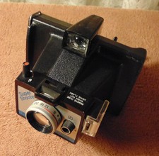 Vintage POLAROID Super Shooter Land Camera w/ Cold-Clip