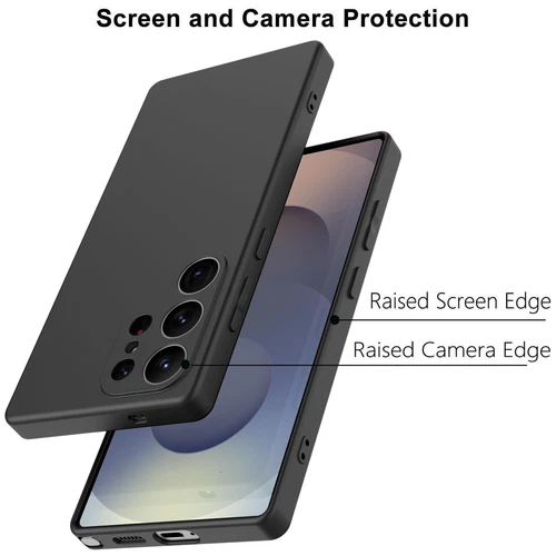 Hülle + Displayschutzfolie für Samsung Galaxy S25/S25 Plus/S25 Ultra Silikon Case - Bild 28 von 44