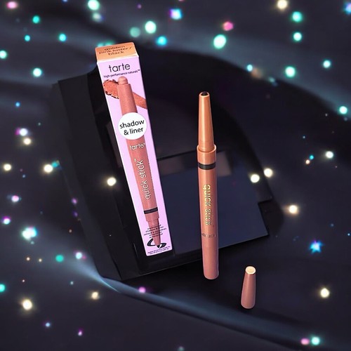 Tarte Quick Stick Waterproof Shadow & Liner in Golden Pink & Black New In Box - Picture 13 of 24