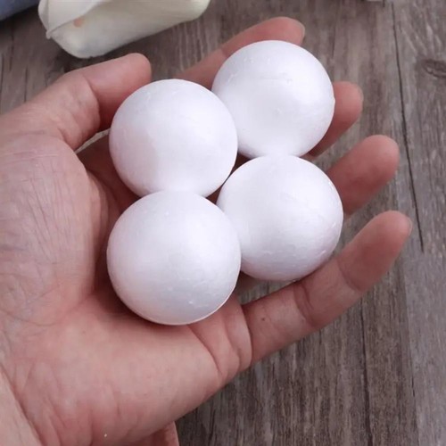 Mini Foam Balls Polystyrene Christmas Ornaments Crafts Christmas Balls Party