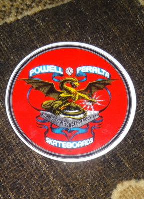 スケートボード Powell Peralta Vtg Skateboard Sticker POWELL PERALTA vtg Skateboard sticker original print | eBay