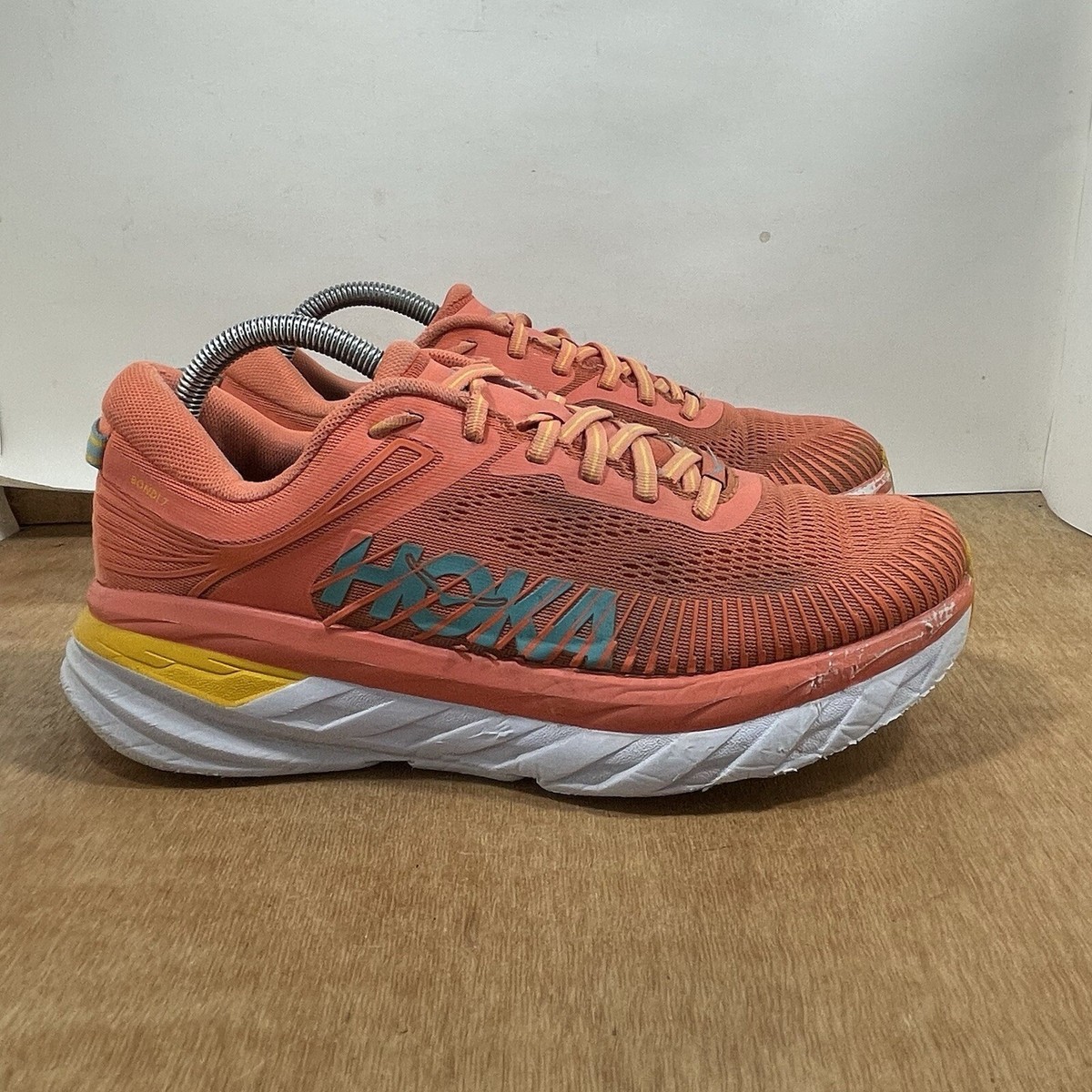 Hoka One One Bondi Women’s Size Road Running Shoes Orange
