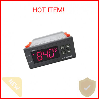Inkbird Dual Stage DV 12V Digital Temperature Controller Fahrenheit Thermostat H